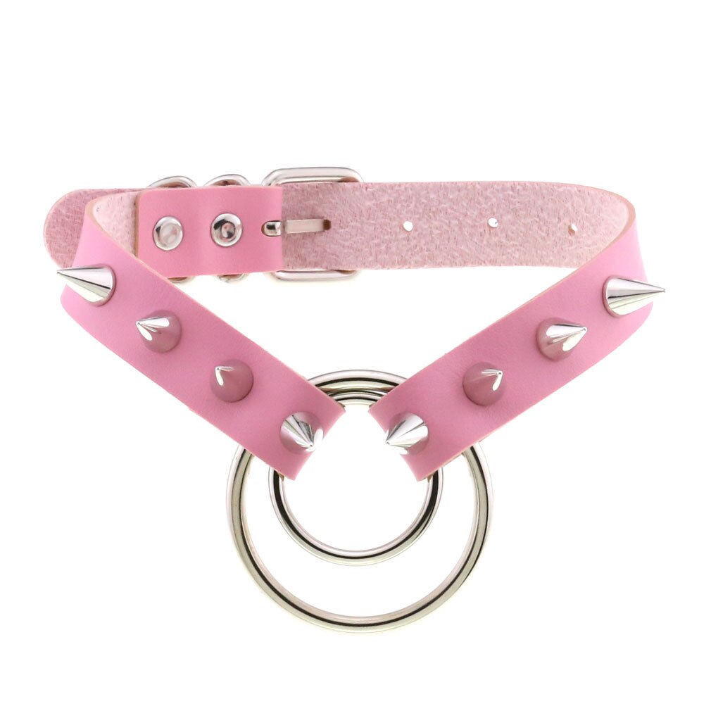 Light pink choker with various options