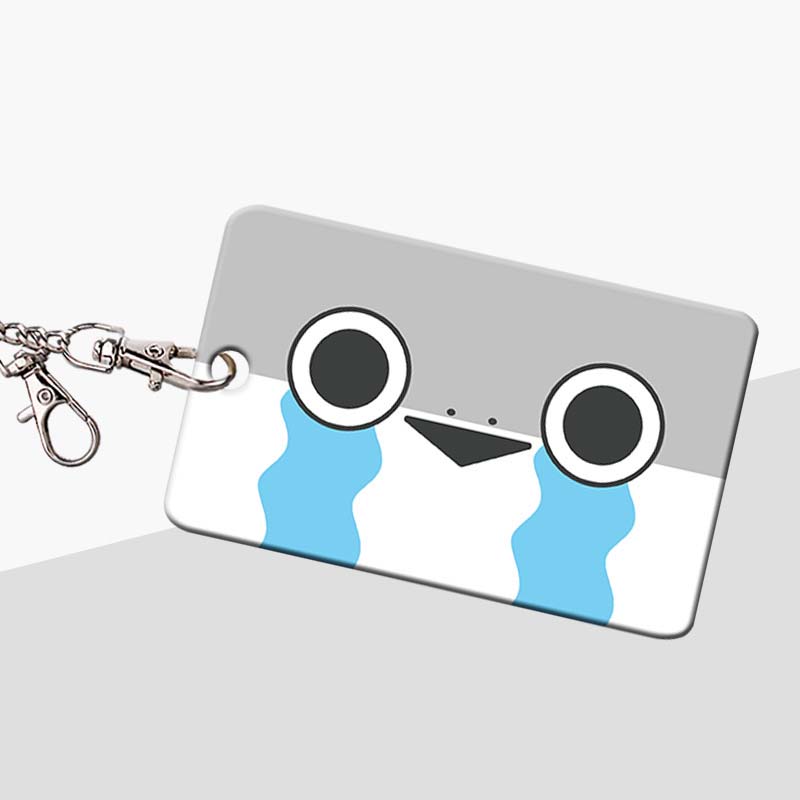 Sacabambaspis Badge Holder Meme Fish Card Holder Funny Sacabambaspis Merch F