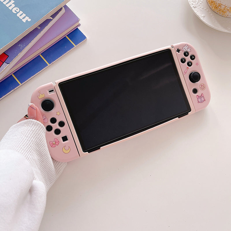 Cute Usagi Switch OLED Protective Case