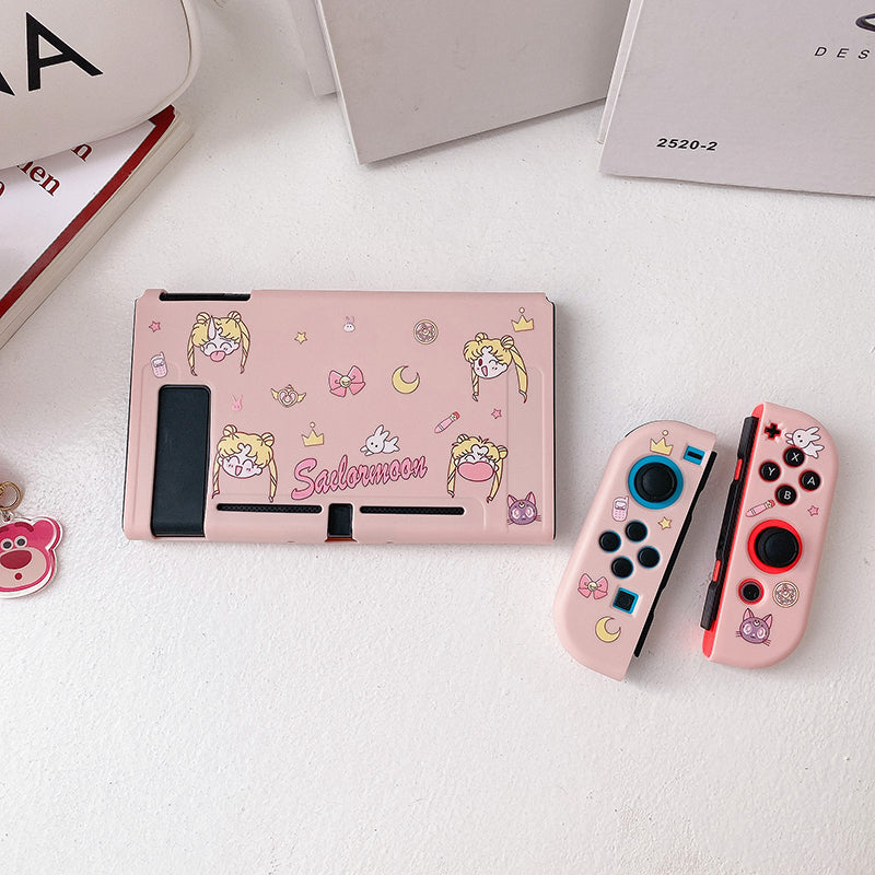 Sailor Moon Switch OLED Case Kawaii Usagi Tsukino Sailor Moon Switch Case (7)