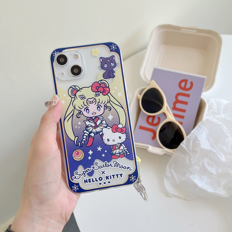Sailor Moon x Sanrio Phone Cases Kawaii Anime iPhone Case Cover (3)
