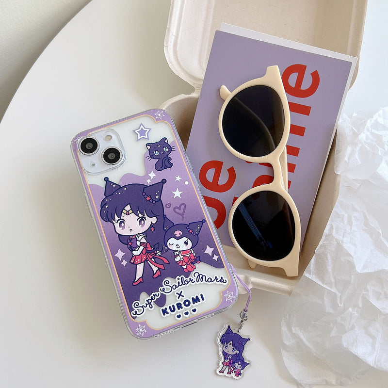 Sailor Moon x Sanrio Phone Cases Kawaii Anime iPhone Case Cover (5)