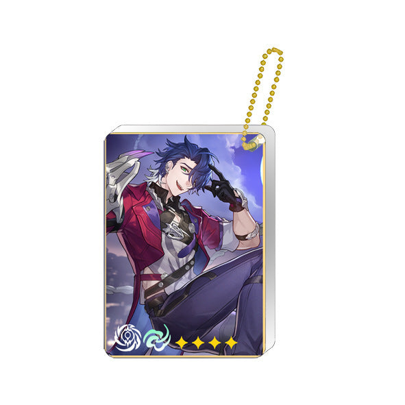 Sampo Honkai Star Rail Acrylic Charm Honkai Star Rail Keychains (26)