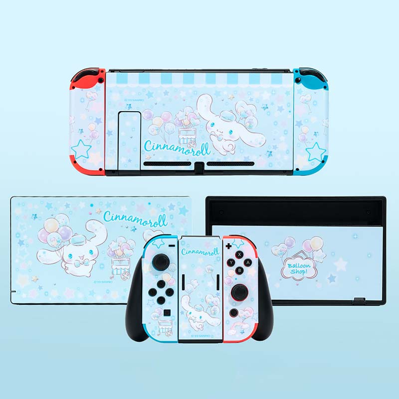 Sanrio Official Licensed Cinnamoroll Switch Skin Cover Cute Sanrio Switch OLED Wrap Stickers (18)