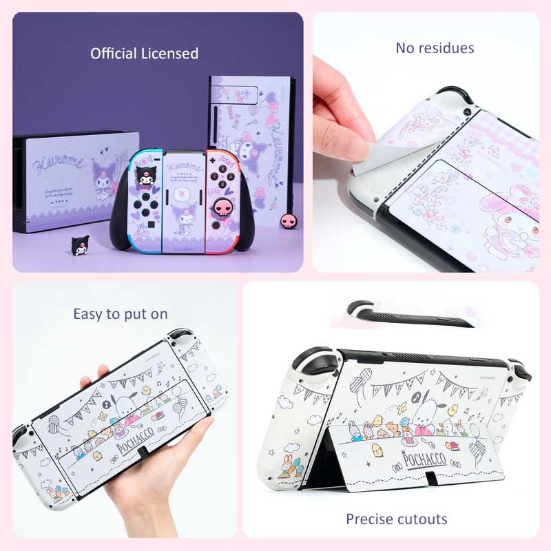 Official Licensed Cartoon Nintendo Switch Skins