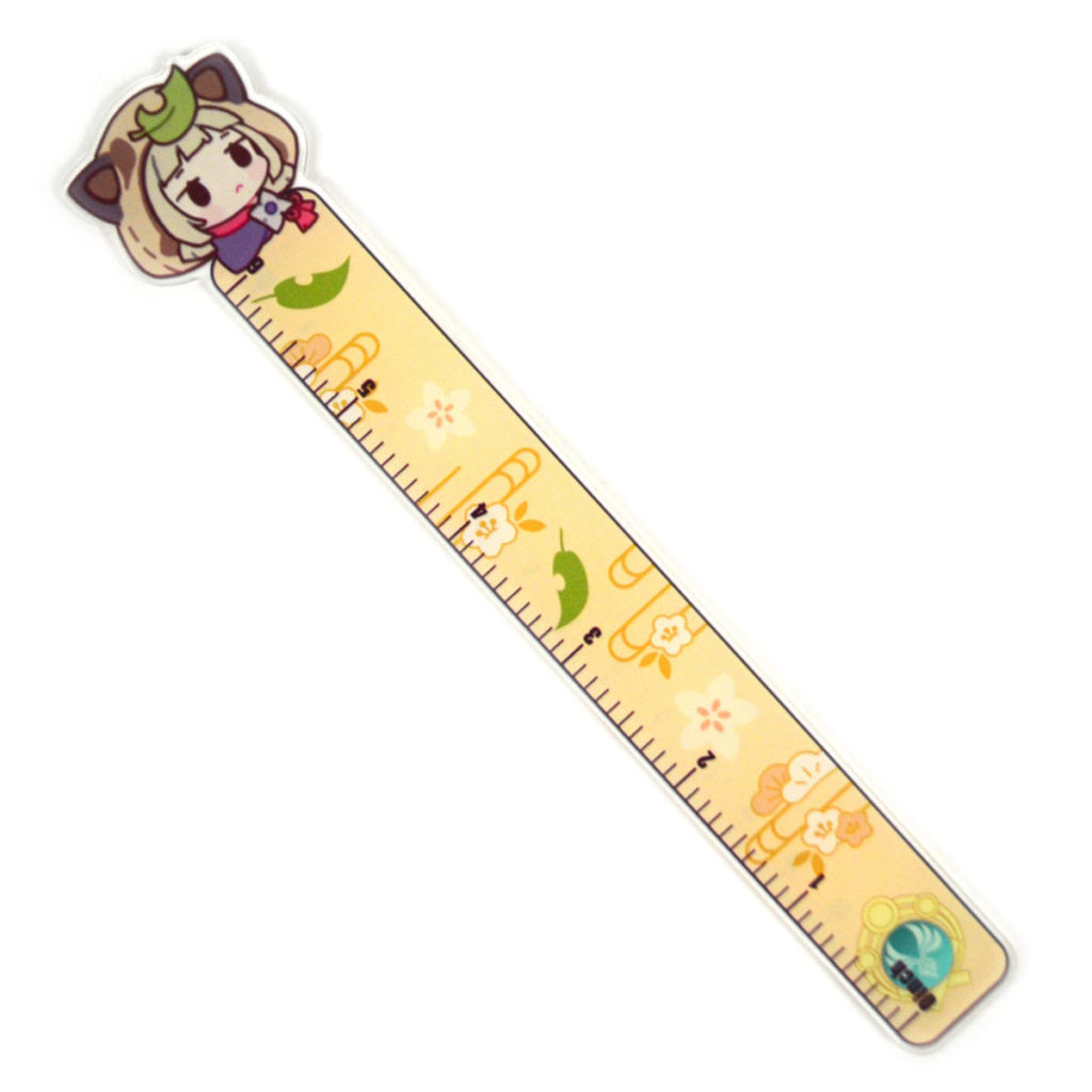 Sayu Genshin Impact Rulers Acrylic Cute Genshin Stationery (12)