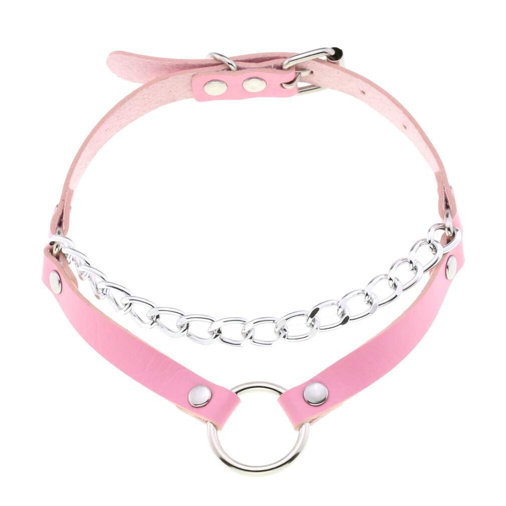 Light pink choker with various options