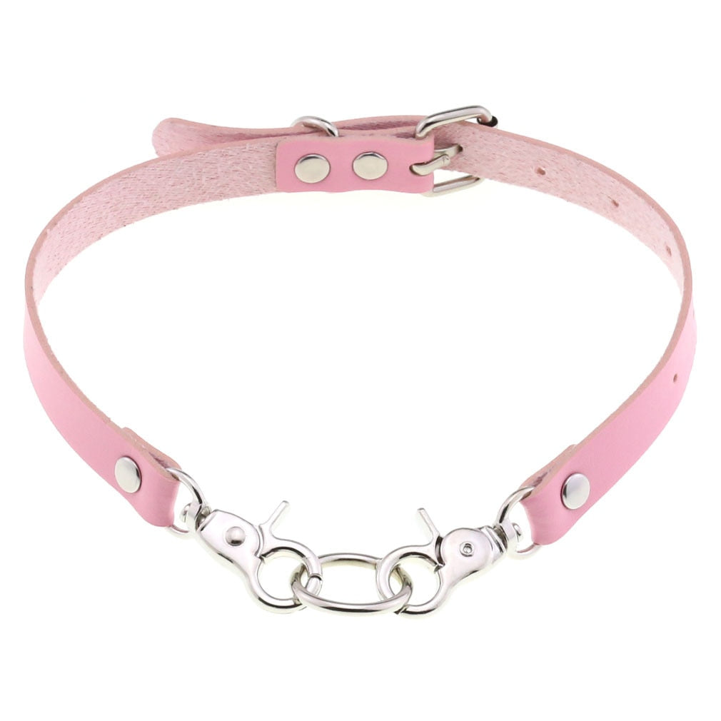 Light pink choker with various options