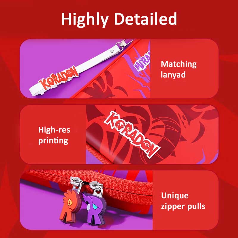 Scarlet and Violet Switch Travel Case