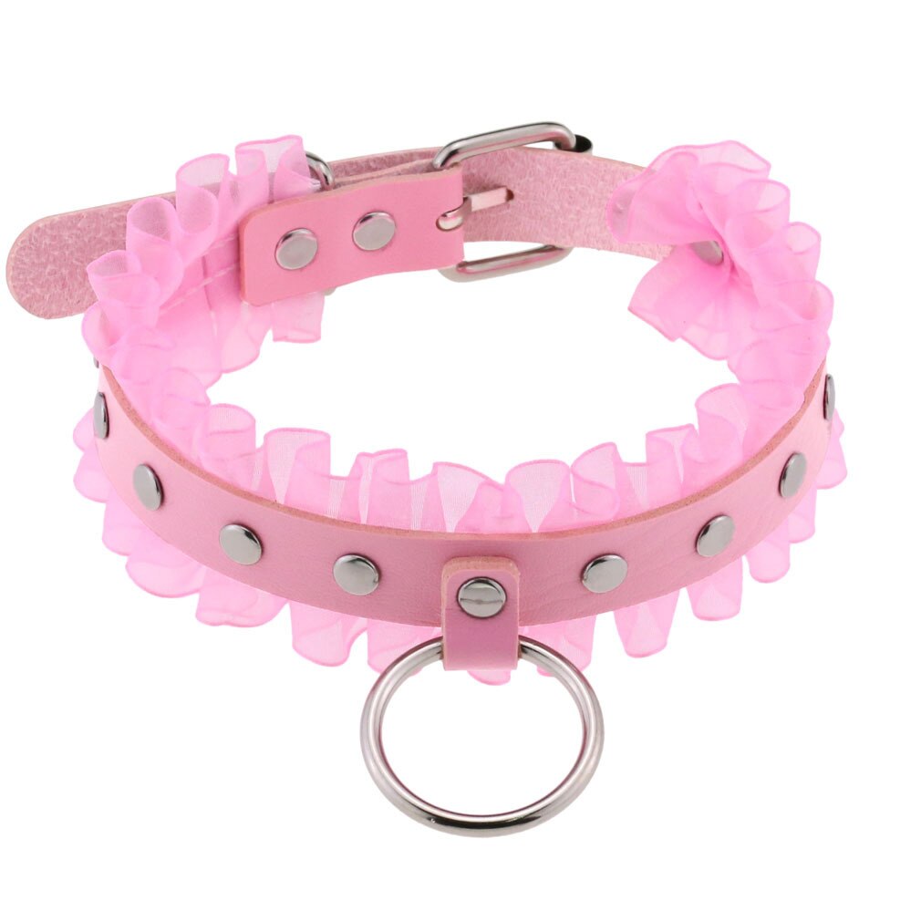 Light pink choker with various options