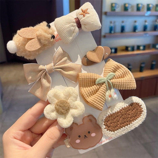 Set of 8 Cute Hair Pins