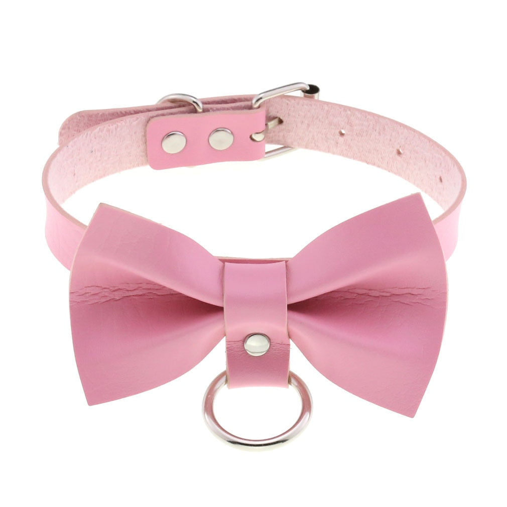Light pink choker with various options