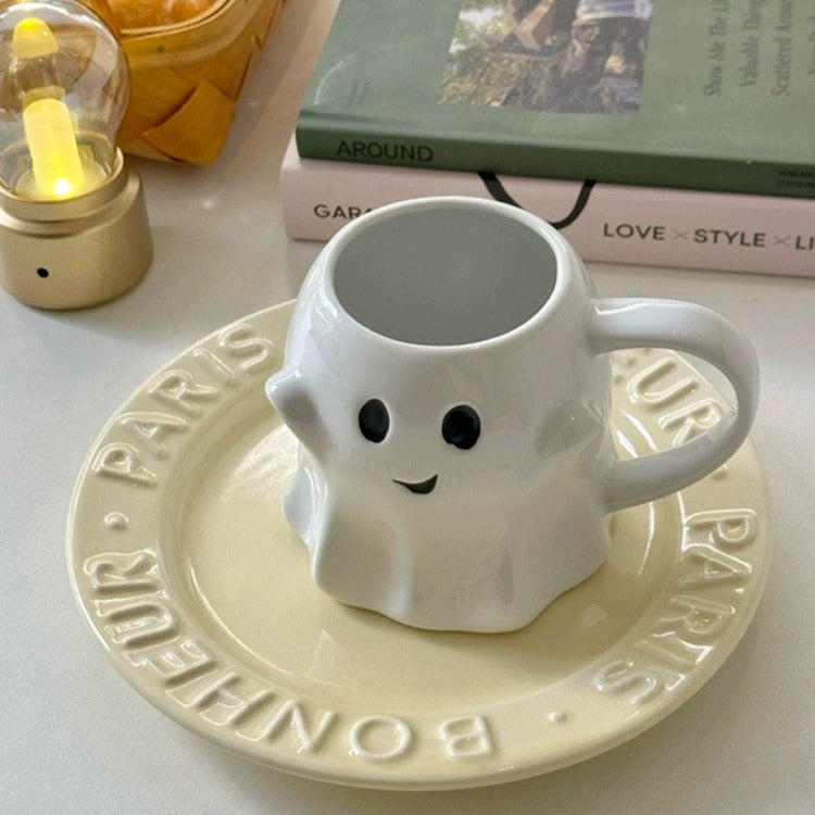 Cute Ghost Ceramic Mug for Gifting