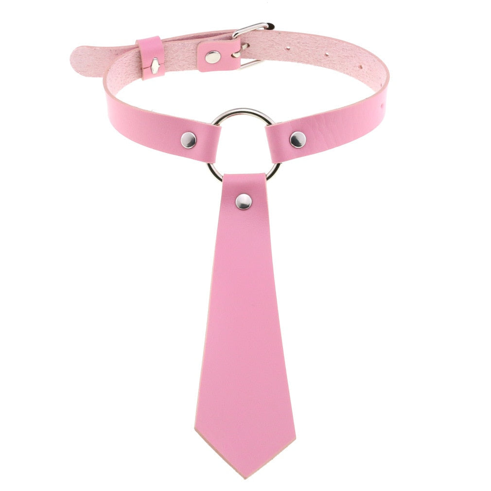 Light pink choker with various options