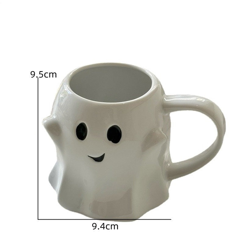 Cute Ghost Ceramic Mug for Gifting