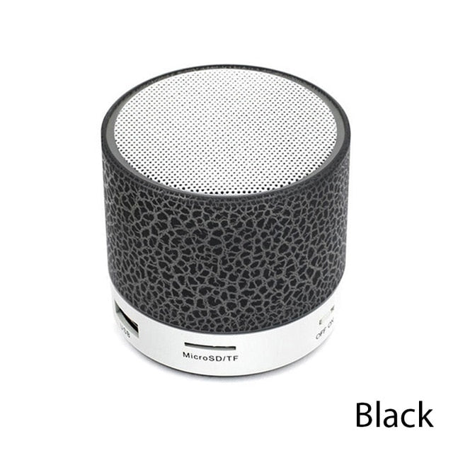 Crack LED Bluetooth Speaker - Portable, Colorful