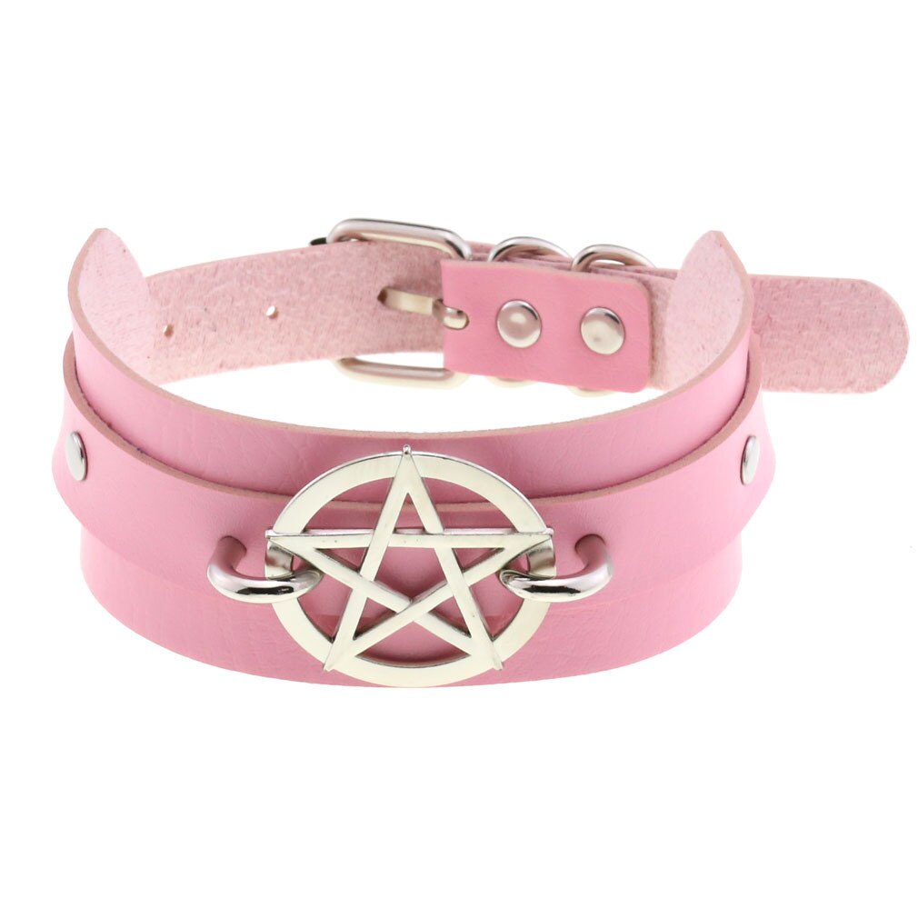 Light pink choker with various options