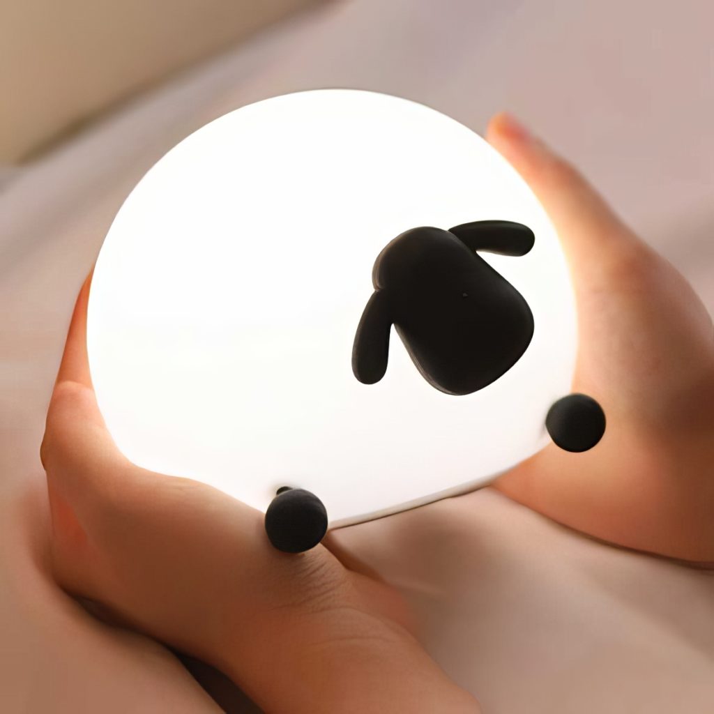 Rechargeable Rabbit Night Light with Timer