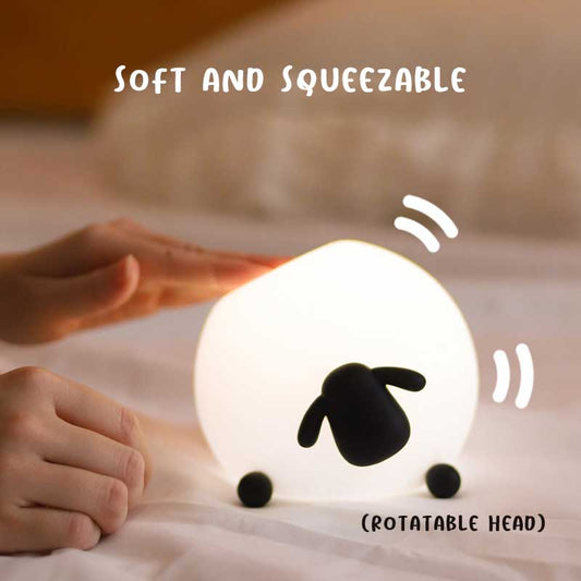 Rechargeable Rabbit Night Light with Timer