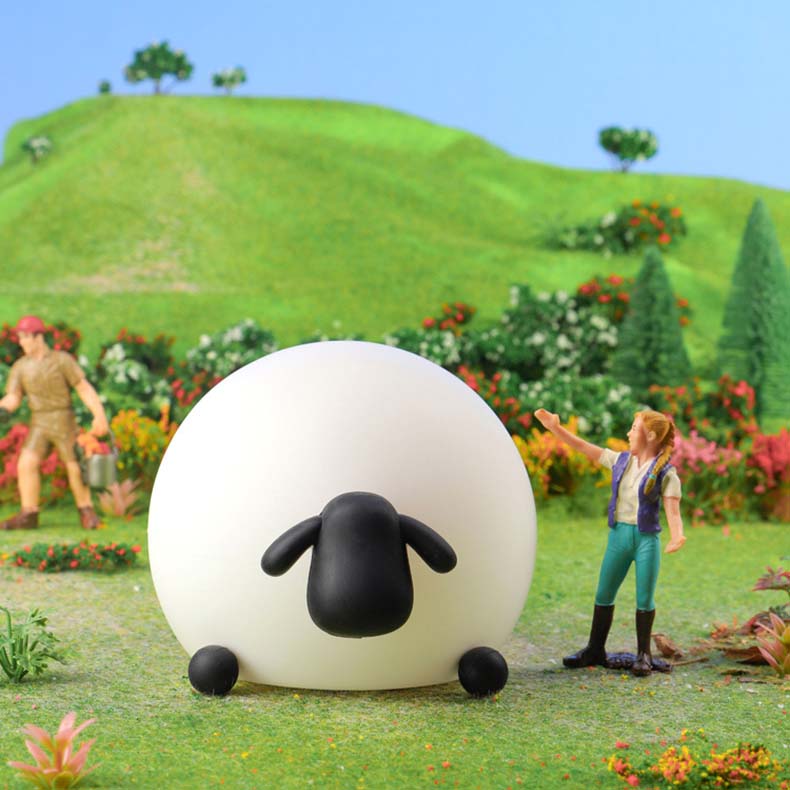 Rechargeable Rabbit Night Light with Timer