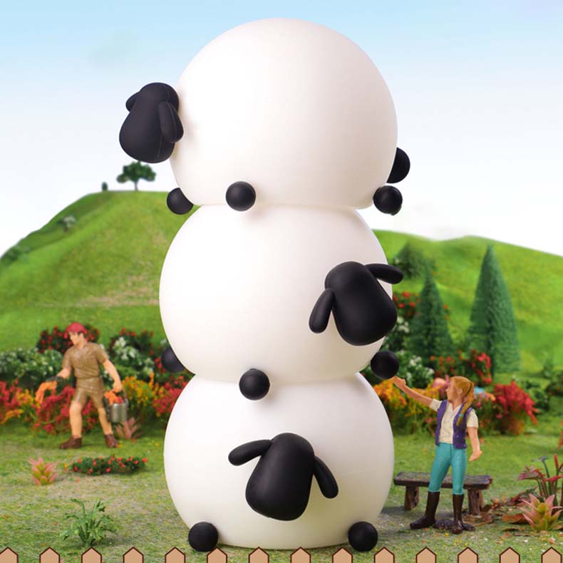 Rechargeable Rabbit Night Light with Timer