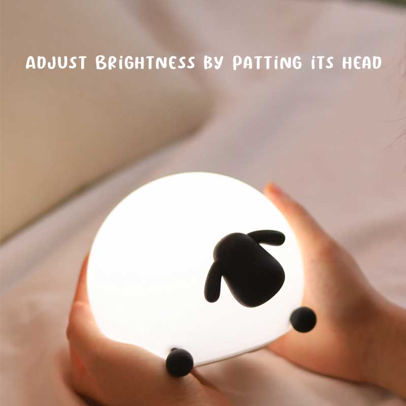 Rechargeable Rabbit Night Light with Timer