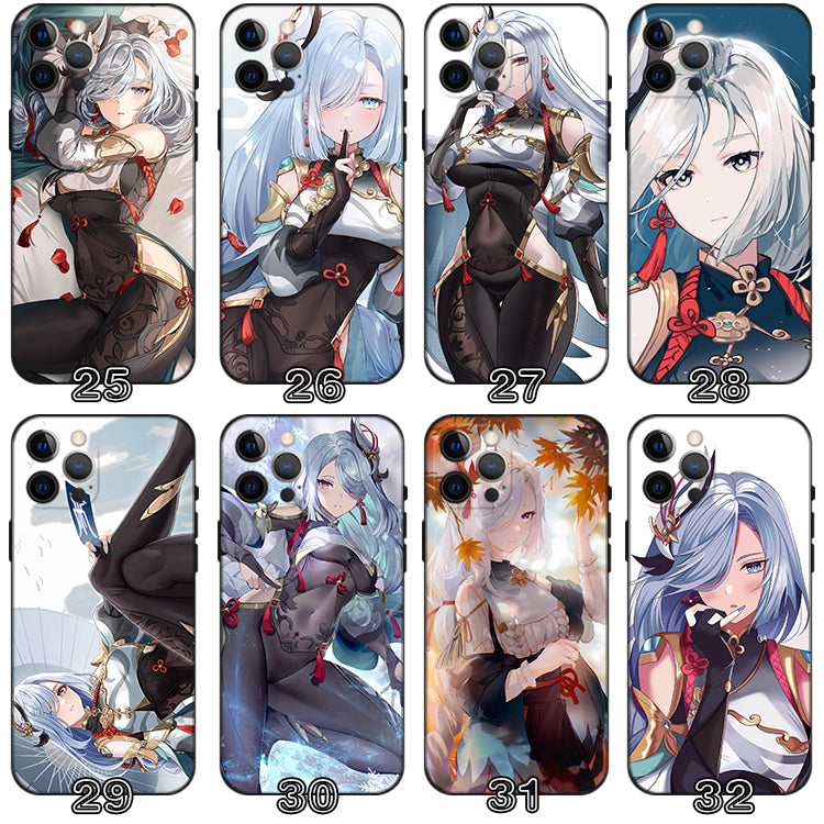 Shenhe Genshin Impact Phone Case