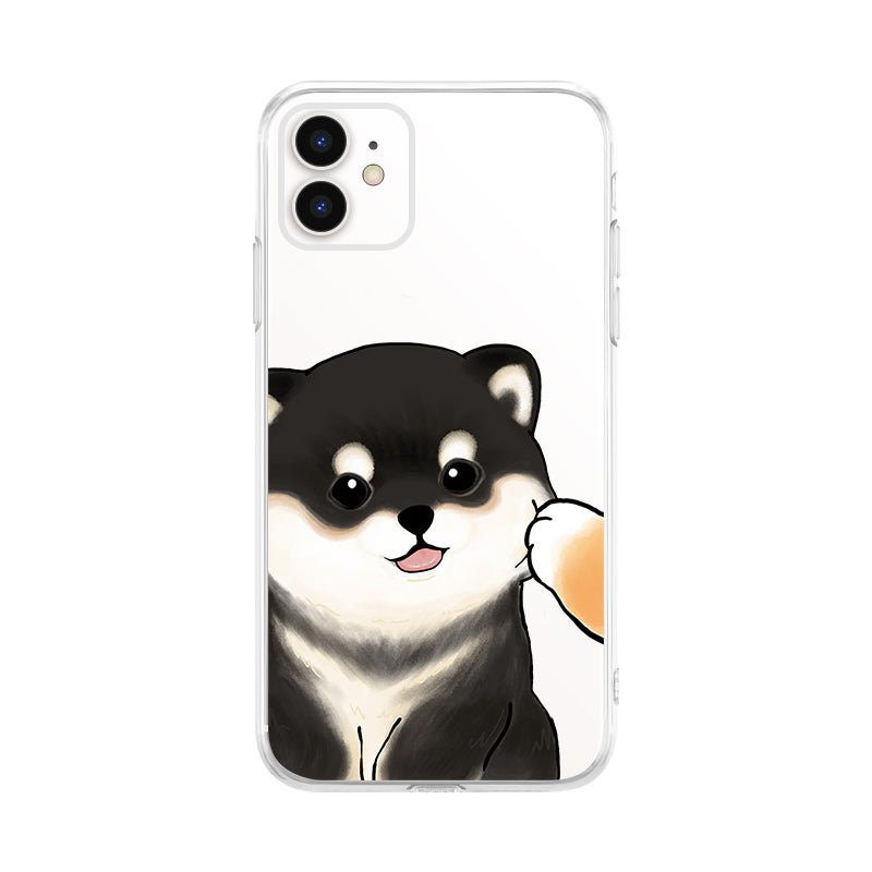 Shiba Inu Dog Couple Phone Cases Funny Dog Owner Gifts Matching iPhone Cases (1)