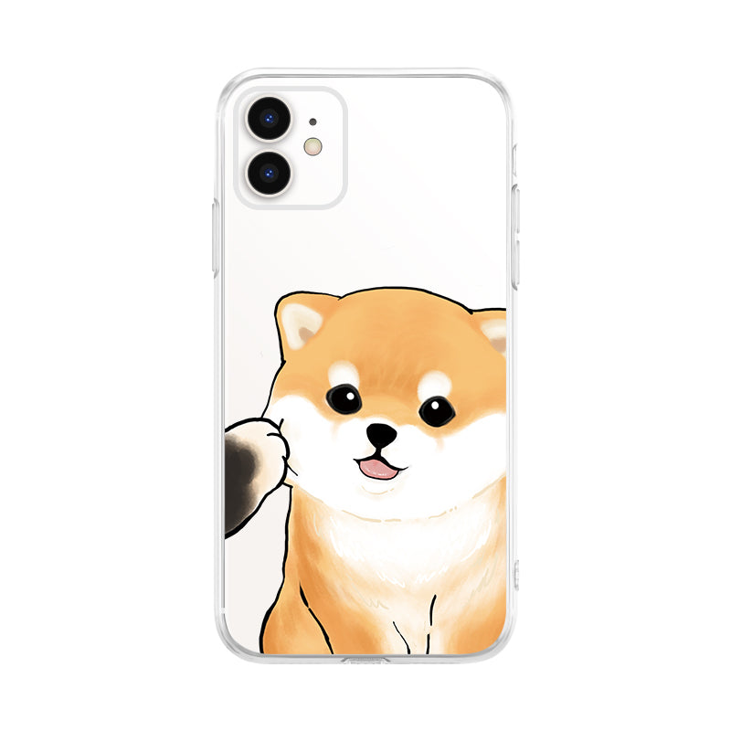 Shiba Inu Dog Couple Phone Cases Funny Dog Owner Gifts Matching iPhone Cases (3)