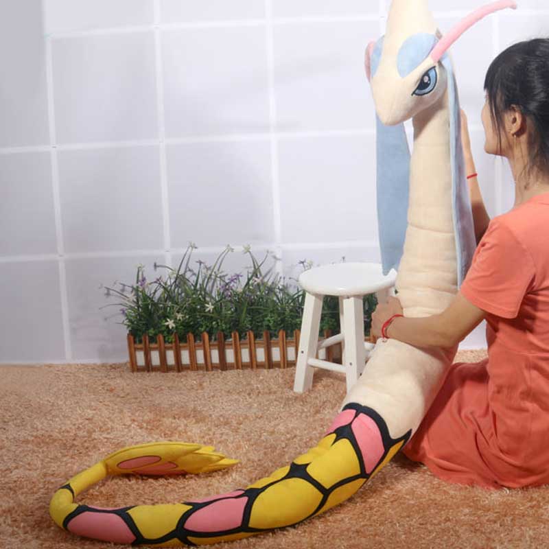 Large Rayquaza Plush Toy for Snuggling