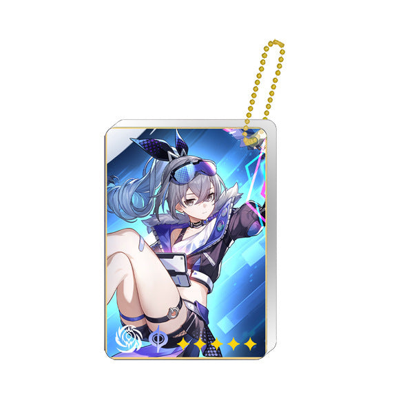 Silver Wolf Honkai Star Rail Acrylic Charm Honkai Star Rail Keychains (33)