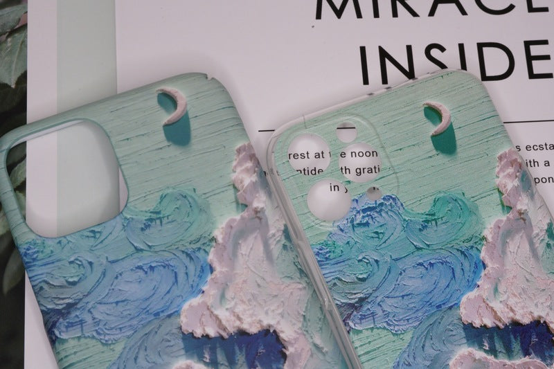 Aesthetic Sky Phone Cases with 3D-like Design