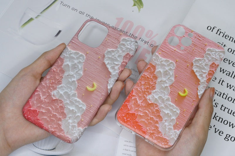 Aesthetic Sky Phone Cases with 3D-like Design