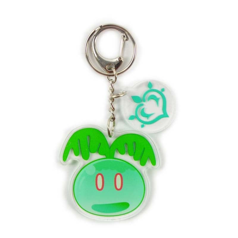 Slime Acrylic Charms Epoxy Genshin Impact Key Rings Elemental Slimes (1)