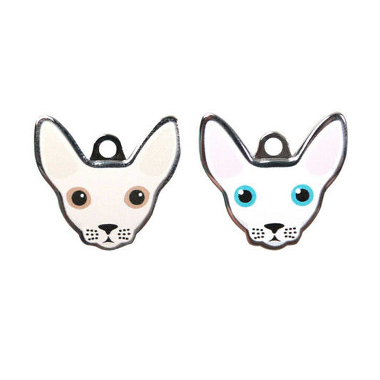 Sphynx Cat ID Tag with Engraving
