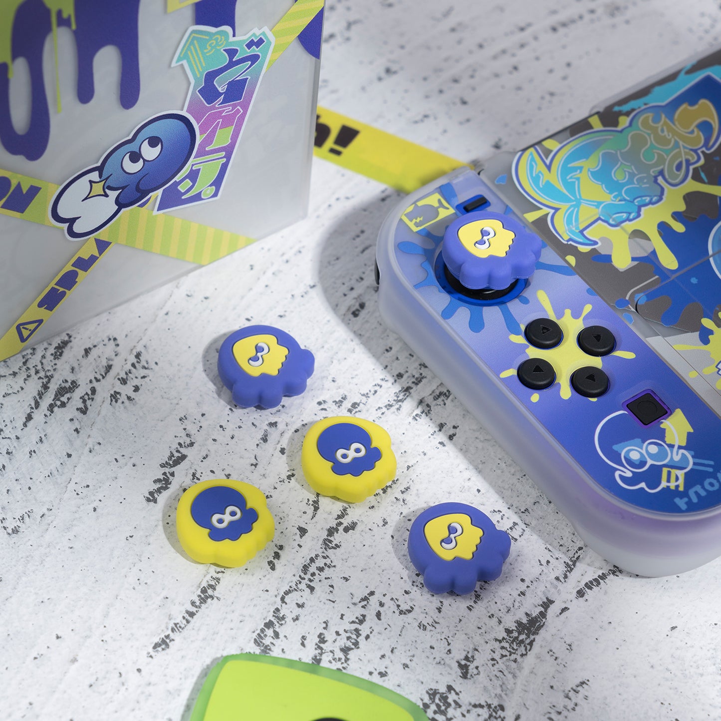 Splatoon 3 Switch OLED Joystick Caps