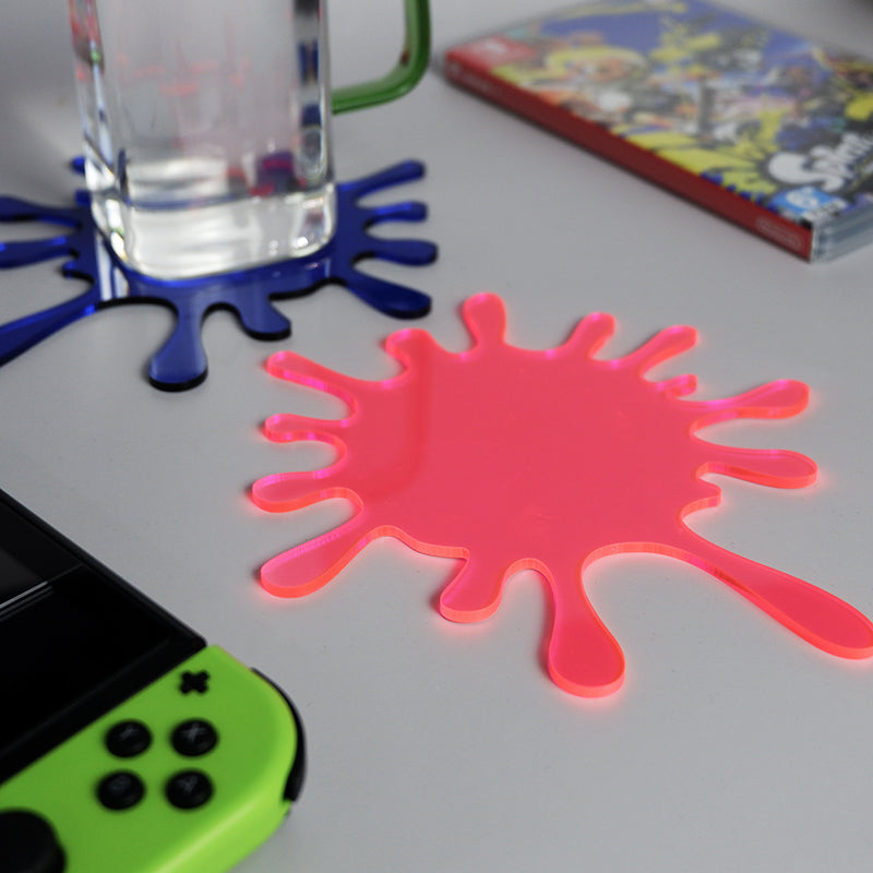 Splatoon Coasters: Stylish, Durable, Playful