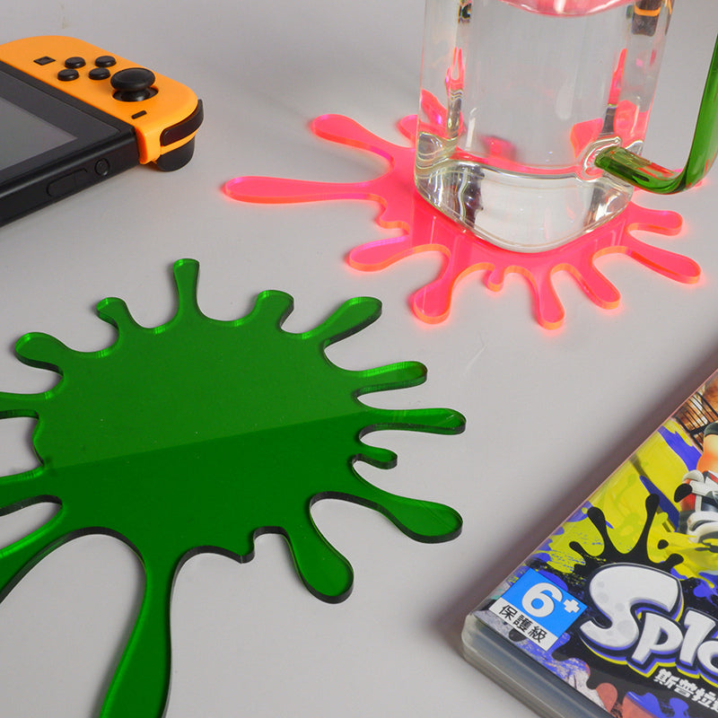 Splatoon Coasters: Stylish, Durable, Playful