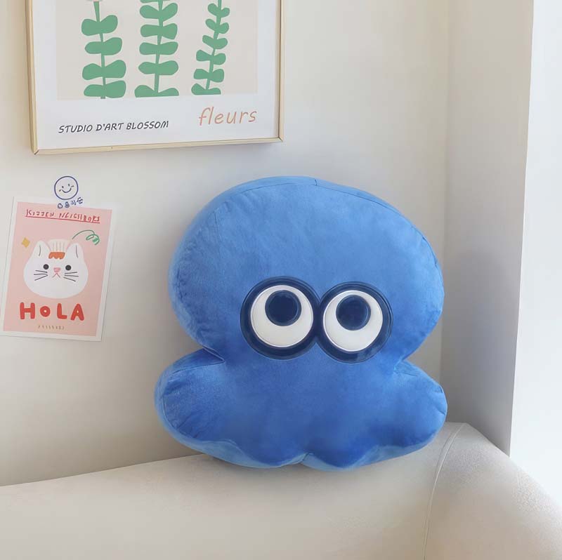 Splatoon Plush Toy Squid Stuffed Toy Cute Splatoon Cushion Pillow (10)
