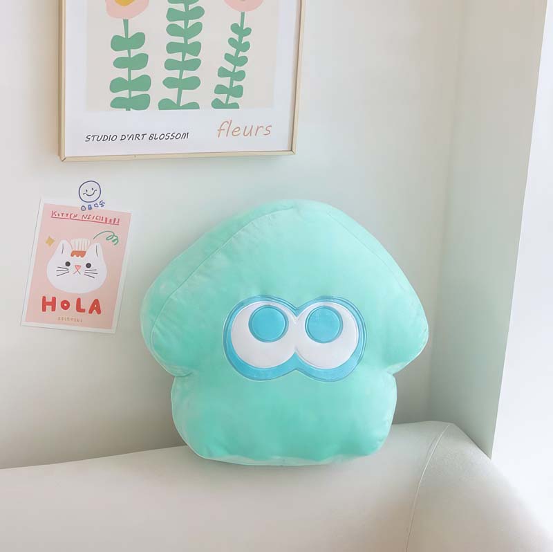 Splatoon Plush Toy Squid Stuffed Toy Cute Splatoon Cushion Pillow (4)