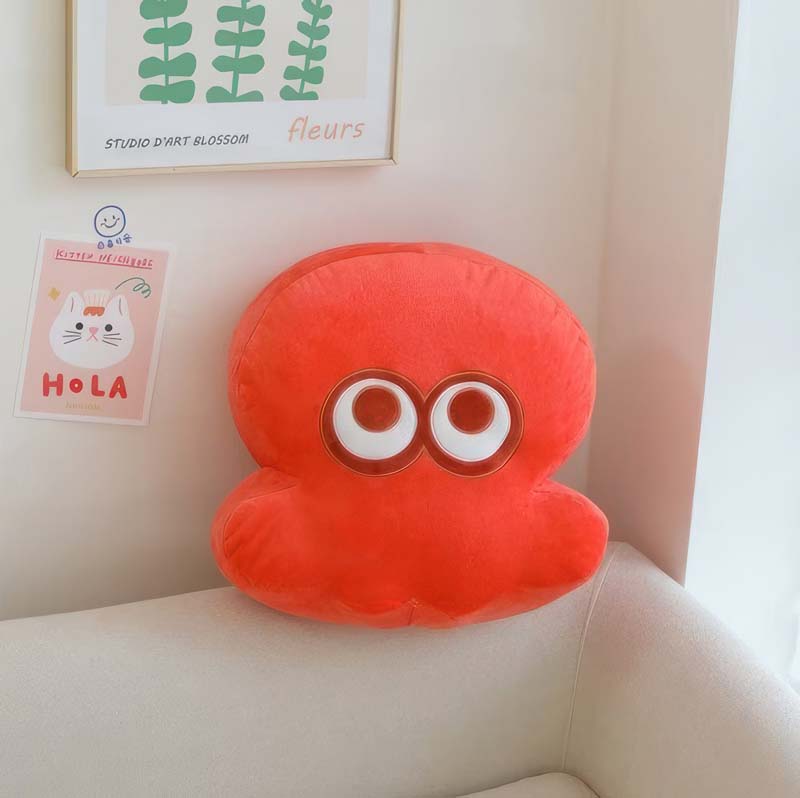 Splatoon Plush Toy Squid Stuffed Toy Cute Splatoon Cushion Pillow (9)