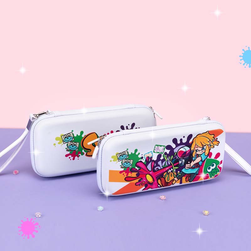 Splatoon Switch Carrying Case: Compact, Roomy, Protective