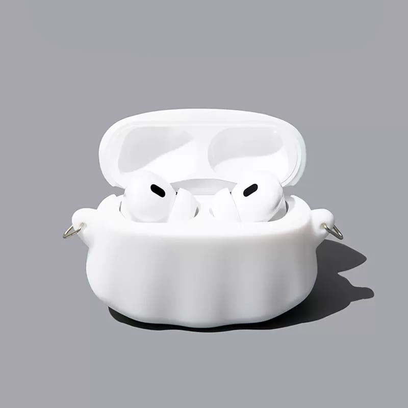 Spooky Ghost AirPods Case with Protection