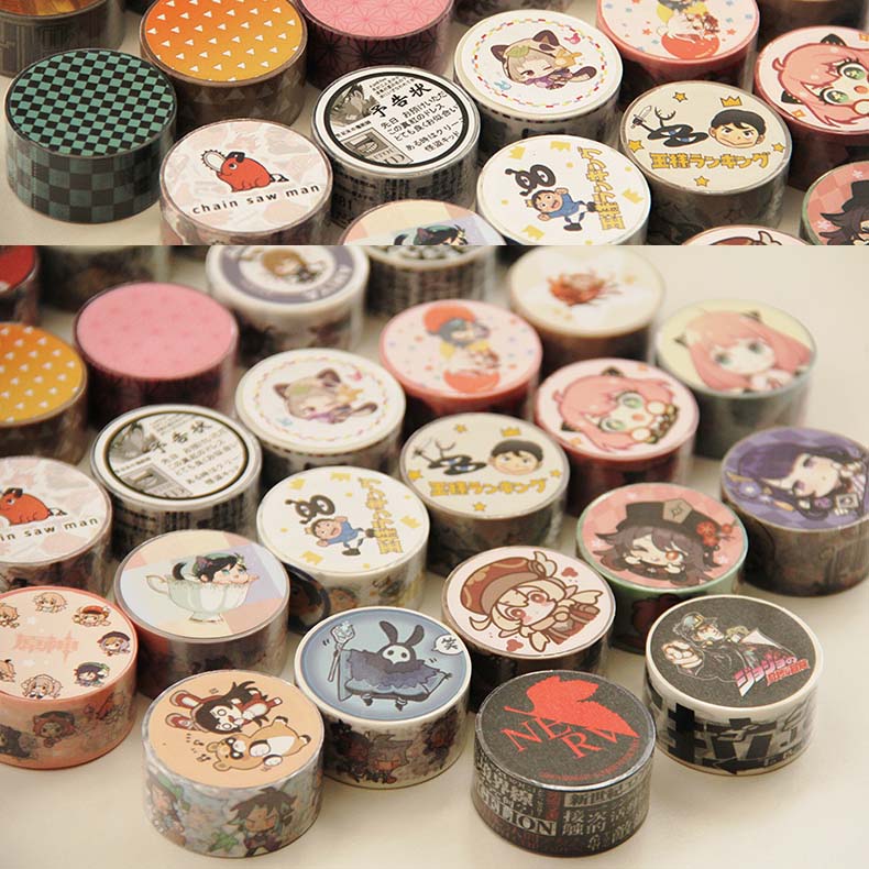 Jujutsu Kaisen Washi Tape - Decorative and Versatile