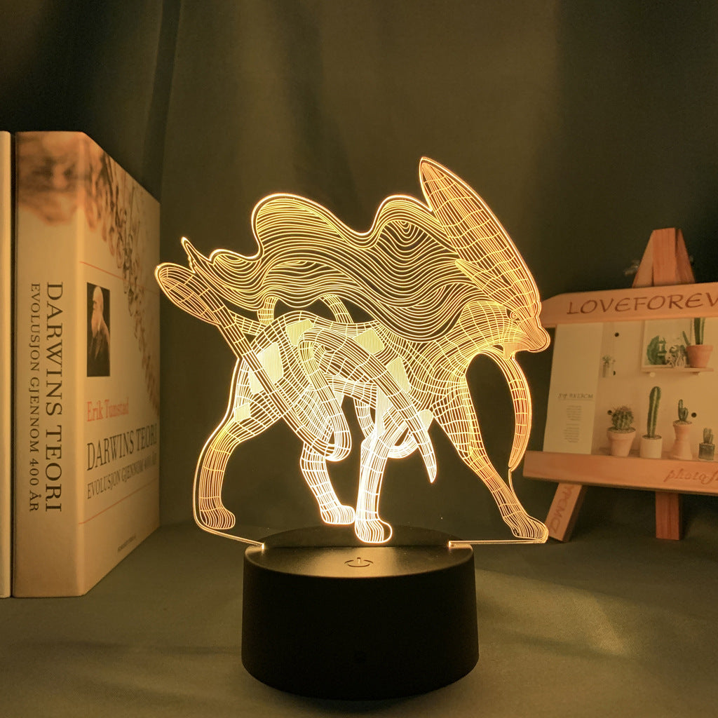 Suicune Legendary Pokemon LED Light Cool Pokemon Gifts