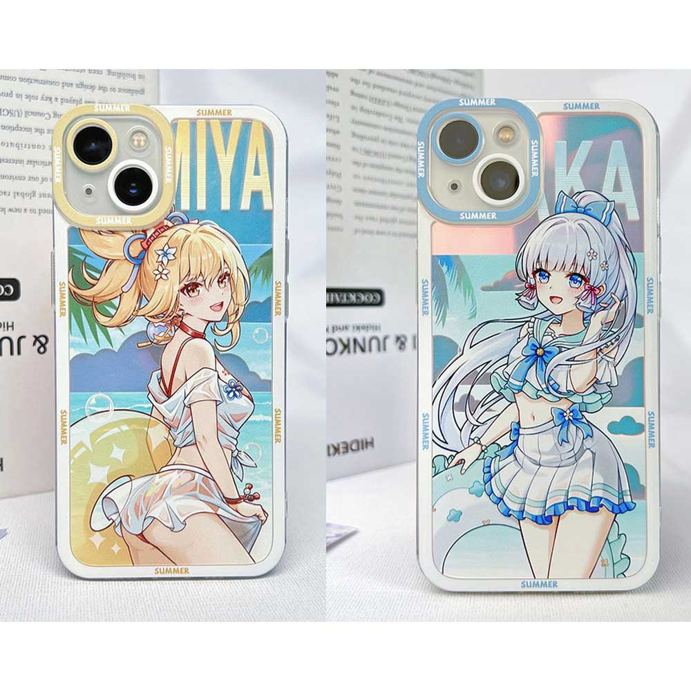 Genshin Impact Summer Phone Cases