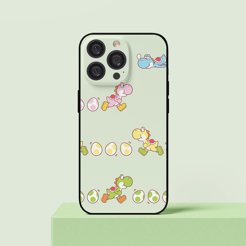 Mario Dinosaur Phone Case with Graphics