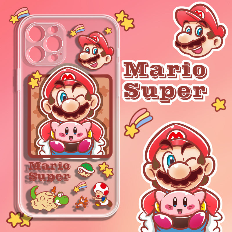 Mario x Kirby TPU Phone Case