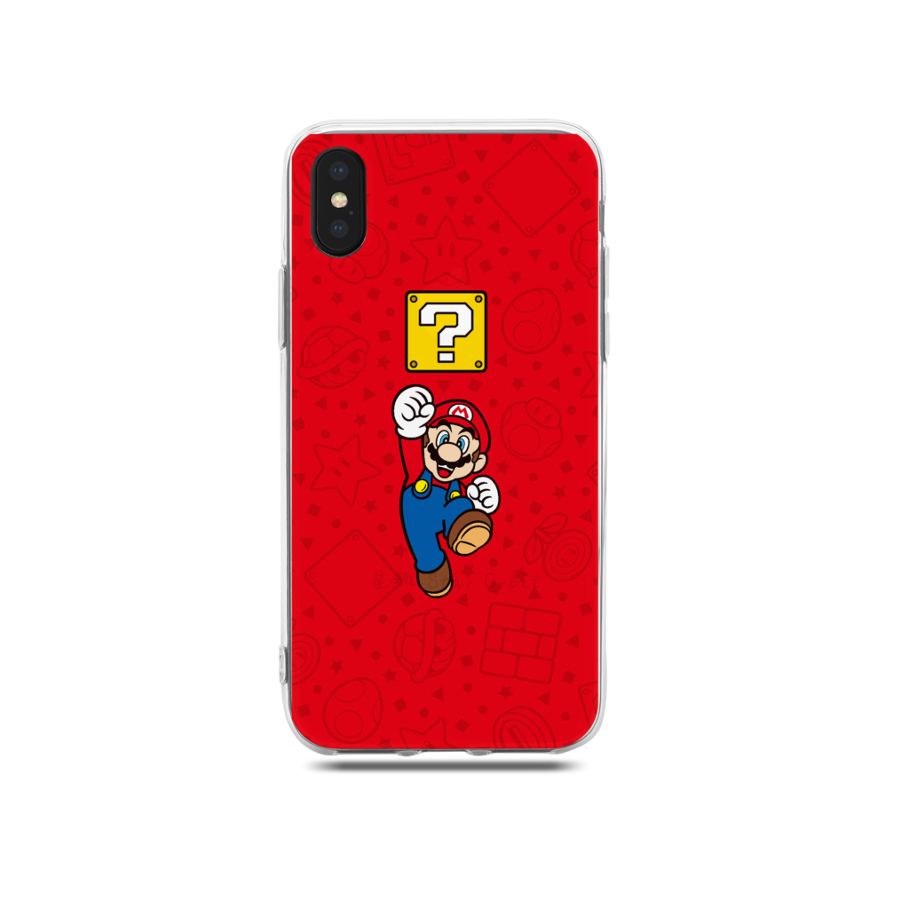 Mario phone case with TPU protection