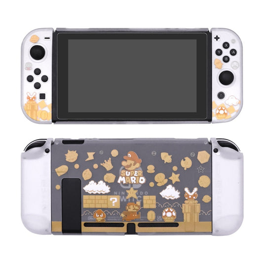 Super Mario Switch Case Yellow Retro Mario Switch OLED Cover (6)